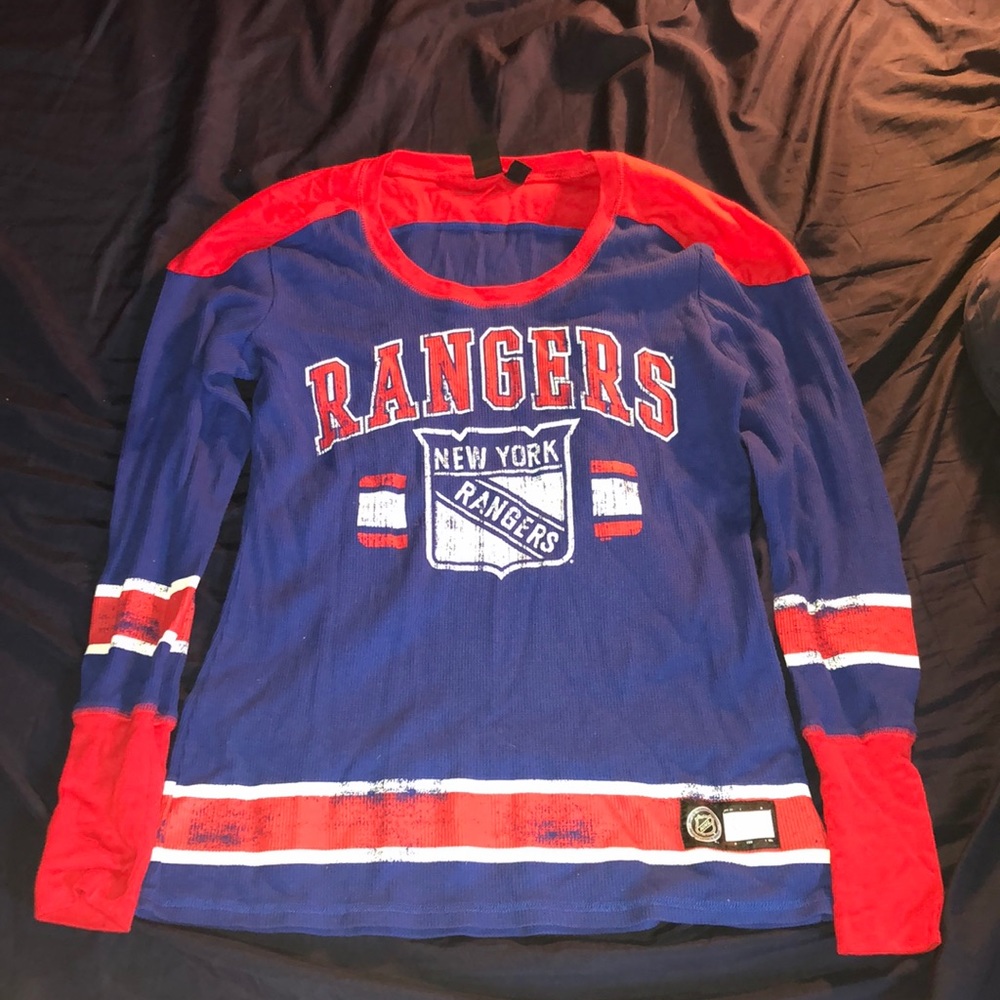 New York Rangers woman’s long sleeve shirt